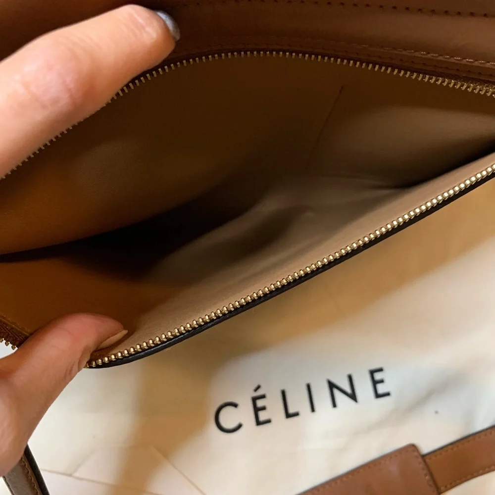 FLASH SALE!! 24 hrs Celine Tan Shoulder Bag - Picture 9 of 9